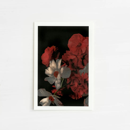 Charger l&amp;#39;image dans la galerie, Carte fleurs rouges

